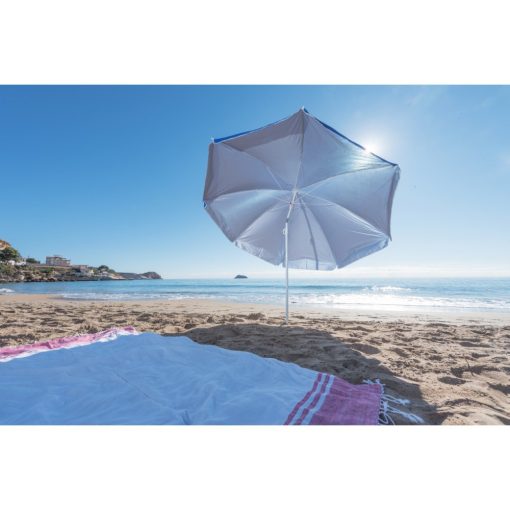Umbrela de plaja cu protectie UV, ø2000 mm, Everestus, 20FEB17128, Nylon, Albastru