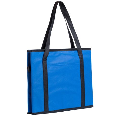 Geanta organizator, pliabila, pentru portbagaj, 340×280×250 mm, Everestus, 20FEB13451, Material netesut, Albastru