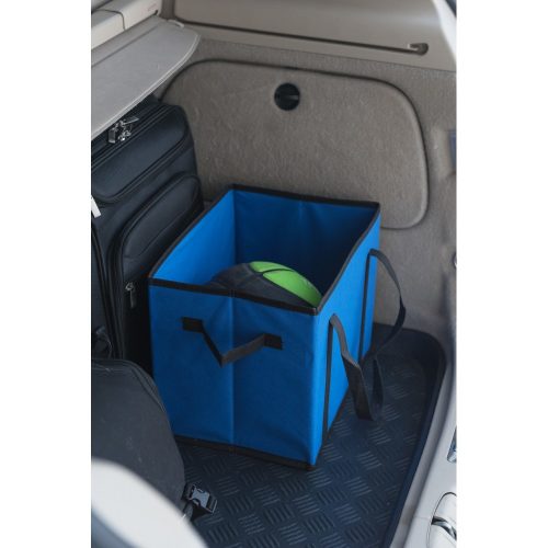 Geanta organizator, pliabila, pentru portbagaj, 340×280×250 mm, Everestus, 20FEB13451, Material netesut, Albastru