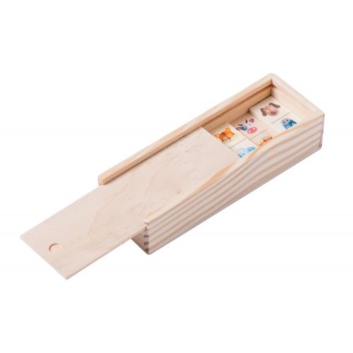 Joc Domino, 150×32×50 mm, Everestus, 20FEB10031, Lemn, Natur