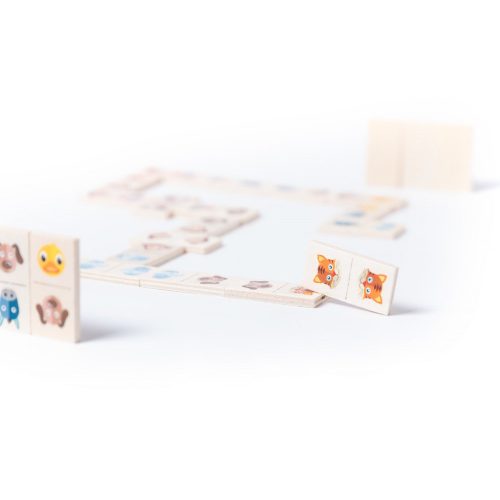 Joc Domino, 150×32×50 mm, Everestus, 20FEB10031, Lemn, Natur
