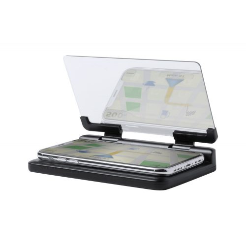 Suport auto pentru telefon, 150×150×100 mm, Everestus, 20FEB10593, Plastic, Negru