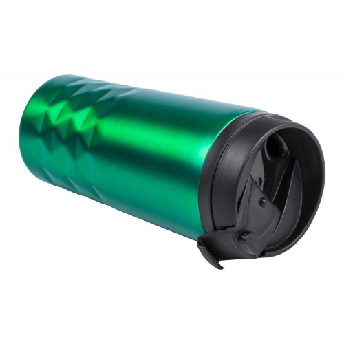 Cana termos, 310 ml, ø72×167 mm, Everestus, 20FEB15927, Otel inoxidabil, Verde