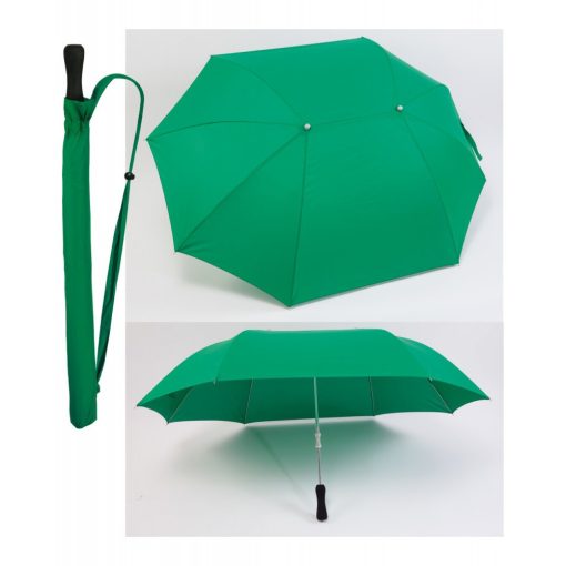 Umbrela manuala cu maner ergonomic, 1220×955 mm, Everestus, 20FEB2862, Pongee, Verde