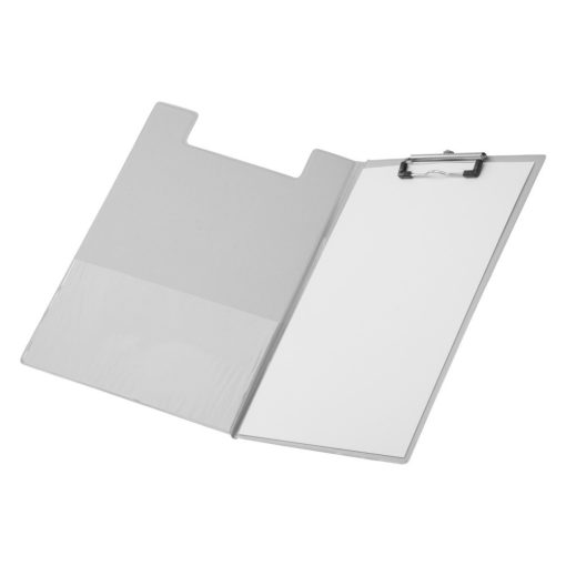 Clipboard A4 cu coperta, 230×315×5 mm, Everestus, 20FEB5054, PVC, Alb, saculet si lupa de citit incluse