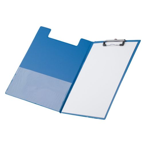 Clipboard A4 cu coperta, 230×315×5 mm, Everestus, 20FEB5052, PVC, Albastru, saculet si lupa de citit incluse