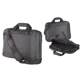   Geanta de documente, 420×310×60 mm, Everestus, 20FEB14328, 1680D Poliester, Negru