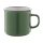 Cana vintage, 320 ml, ø90×81 mm, Everestus, 20FEB4982, Ceramica, Verde