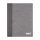 Mapa business A4 cu 20 pagini dictando, 315×255×20 mm, Everestus, 20FEB5130, Linen, Piele ecologica, Gri