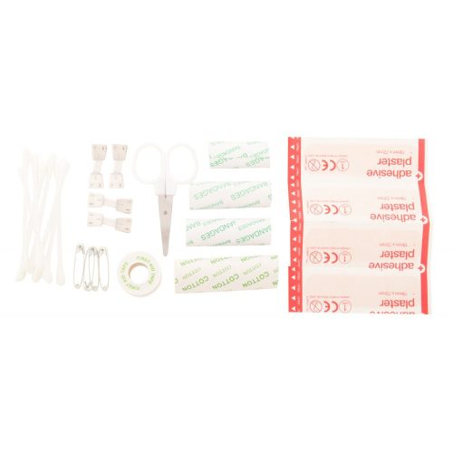 Set de prim ajutor, 26 piese, 120×85×30 mm, Everestus, 20FEB17250, Plastic, Alb