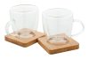 Cana, Everestus, 21OCT0036, 90 ml, 185 x 85 x 80 mm, Sticla, Bambus, Transparent, Natur